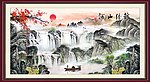 国画山水画