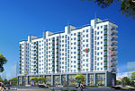 沿街商住楼 全套灯光材质