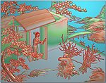 二十四孝浮雕效果图