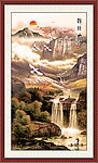 国画山水画 风景画