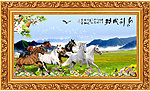 马到成功 马到功成 八骏雄风 八骏全图