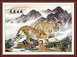 国画虎虎生威