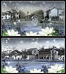 “ED系列”水墨茉莉花工程文件