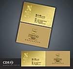 高档名片 模版