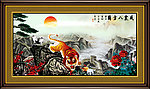 国画 虎