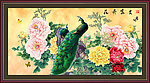 牡丹国画