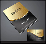 金色高档封面设计