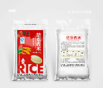 大米包装设计（平面图)