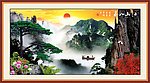 江山如画 迎客松