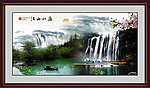 山水画 江山如画 高山流水 风景
