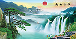 山水风景画