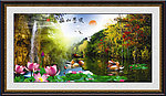 山水画 江山如画 高山流水 风景