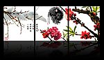 水墨梅花无框画
