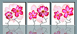 花卉无框画