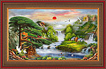 油画 聚宝盆油画