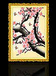 国画桃花