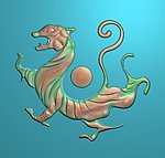 精雕四神兽 白虎