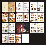 高档时尚复合式餐厅菜谱