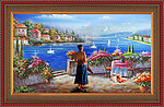 油画 地中海油画