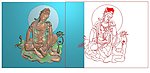 精雕图 睡观音 jdp
