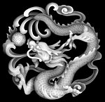 浮雕灰度图