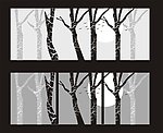 抽象树 (无框画)