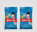 大米包装设计袋子(注 源文件为平面图)