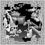 浮雕灰度图