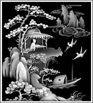 浮雕灰度图