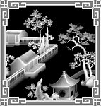 浮雕灰度图