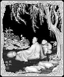 浮雕灰度图