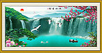 巨幅山水画