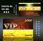VIP 会员卡 金卡