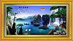 巨幅山水画