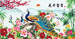 花开富贵牡丹图