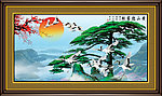 黄山迎客松