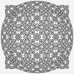 白描花纹