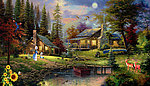 油画 乡村油画
