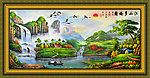 山水油画