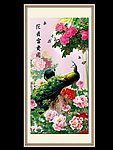 富贵牡丹花鸟画
