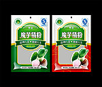藕粉包装（平面分层矢量图）