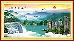 巨幅山水画