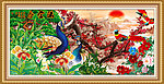 工笔挂画 满堂春