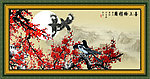 国画梅花