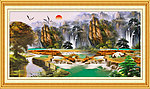 油画山水画