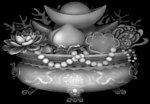 浮雕灰度图