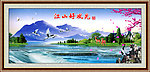 山水画景画