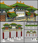 明清建筑_牌坊 牌楼
