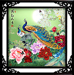 国画 牡丹