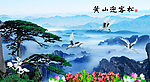 黄山迎客松 迎客松
